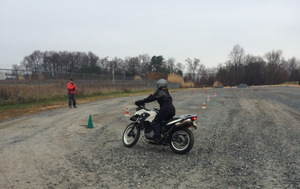 CranberryCarrie working the cones