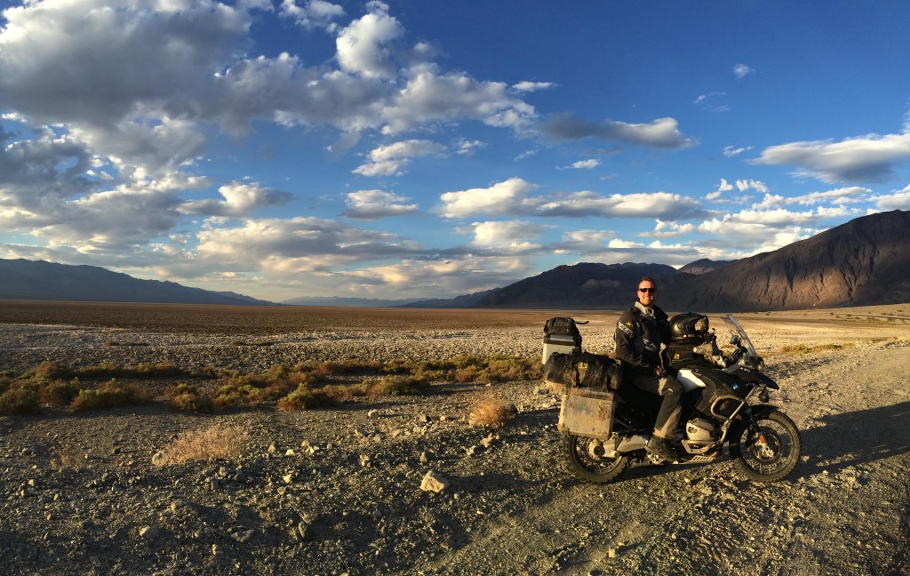 Galen having fun in Death Valley