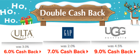 double cash back